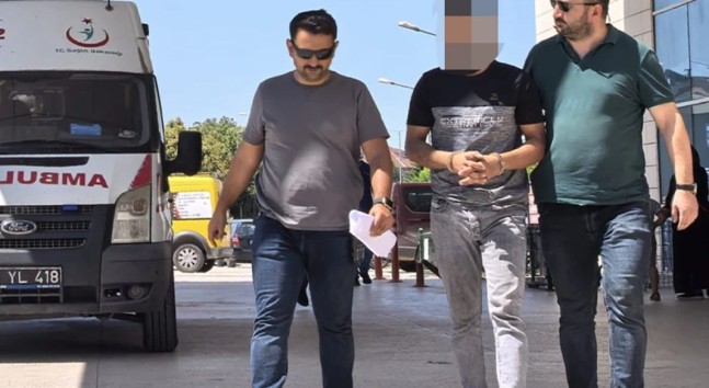 İnegöl polisi cinayet zanlısını bakın nerede yakaladı