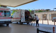 Sıcak havadan bayılan motosiklet sürücüsü kaza yaptı