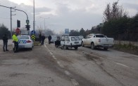 Trafik ışıkları devre dışı kaldı zincirleme kaza meydana geldi