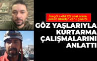 İnegöl ekibi mucizenin nasıl gerçekleştiğini anlattı