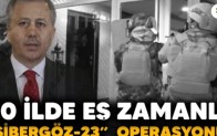 Bakan Yerlikaya açıkladı: Sibergöz-23 operasyonlarında 146 şüpheli yakalandı