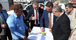 Yonca kavşak çalışması başladı
