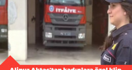 Başkan Aktaş’tan Kadınlar Günü’ne anlamlı klip