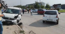 Alanyurt yolunda kaza 4 yaralı