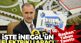 İşte İnegöl’ün elektrikli aracı