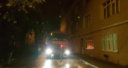İnegöl’de alevler apartmanı sardı