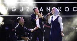 Oğuzhan Koç konserinde sürpriz evlilik teklifi