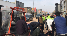 Karşıya geçerken canından oluyordu