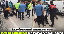 İnegöl’de polis ölümden döndü