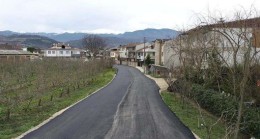 Çeltikçi’de Bağlantı Yolu Asfaltla Kaplandı