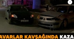 Avarlar kavşağında kaza