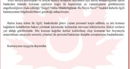 Vatandaştan rahatsız olan personel ve müdürüne soruşturma açıldı