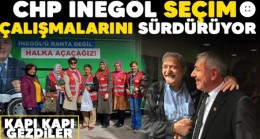 CHP’li Doğan kapı kapı geziyor