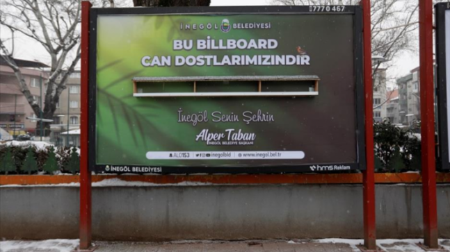 İnegöl’de kuşlar için örnek proje