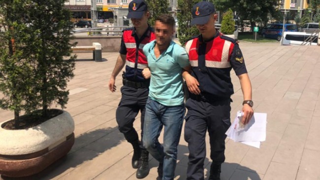İnegöl’de inşaat faresi tutuklandı