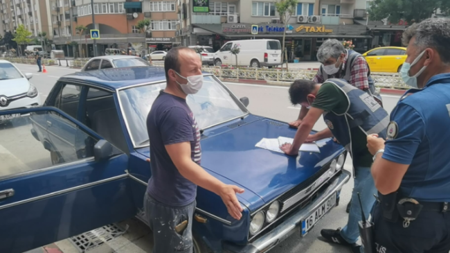 Güzergah dışına çıktı toplam 8 bin TL ceza yedi