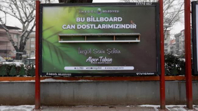 İnegöl’de kuşlar için örnek proje